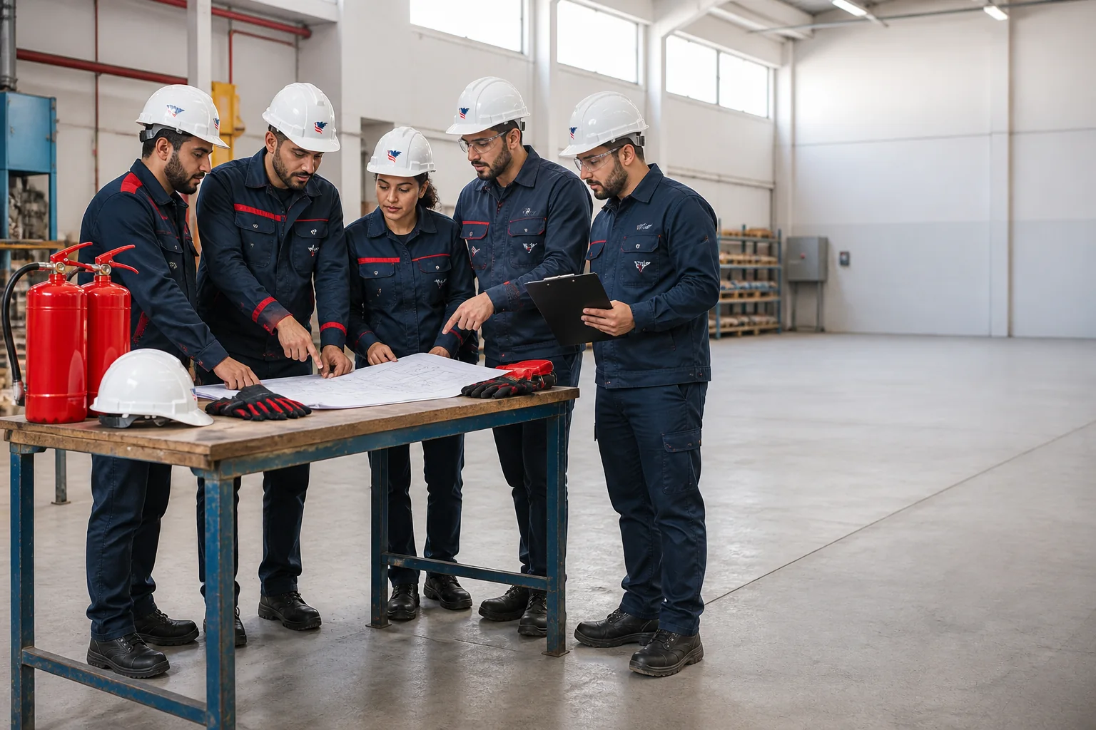 Équipe technique KSY For Safety