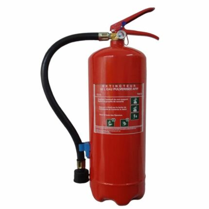 Extincteur à Eau Pulvérisée 6L - Protection Incendie Efficace pour Feux de Classe A