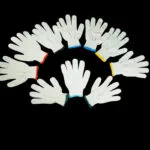 Gants en coton tricotés – Image 3