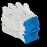 Gants en coton tricotés – Image 4