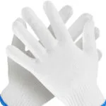 Gants en coton tricotés – Image 7