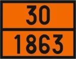 Panneau galva 30/1863 INFLAMMABLE – Image 2