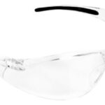 Lunette de protection Climax 599-L avec monture légère et verres anti-rayures et anti-buée pour usage professionnel.