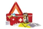 Kit urgence pour véhicule avec accessoires de sécurité