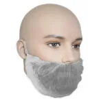 Cache-barbe jetable en polypropylène blanc – EPI pour hygiène industrielle en Tunisie