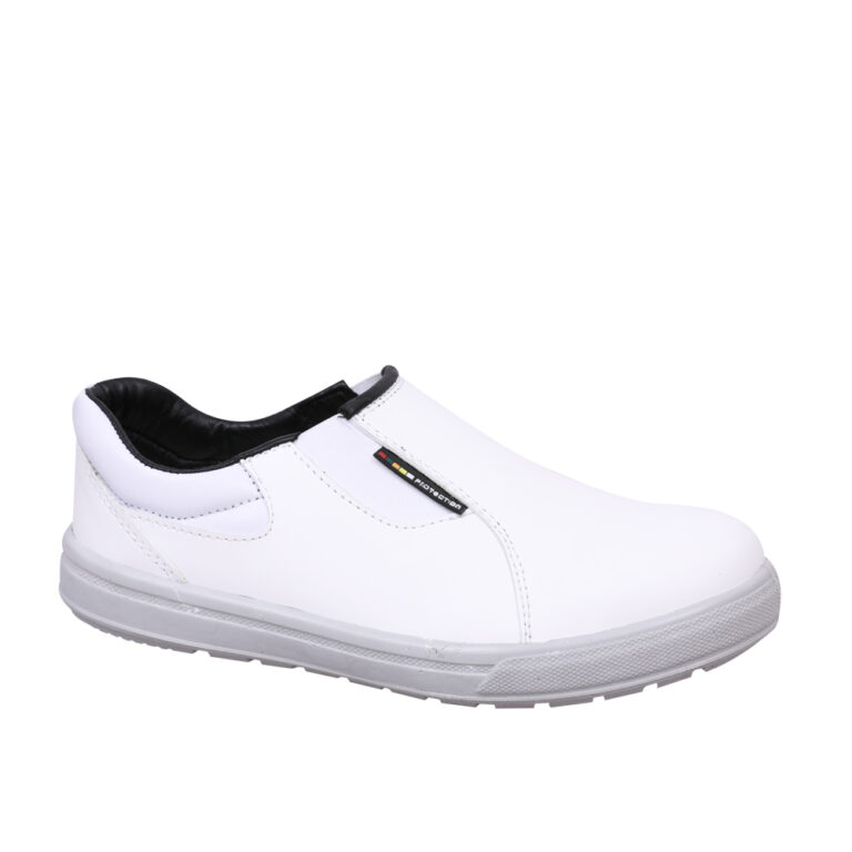 Chaussures de sécurité basse ALLURE/BB avec embout acier, semelle PU bi-densité et tige imperméable – EPI pour professionnels en Tunisie