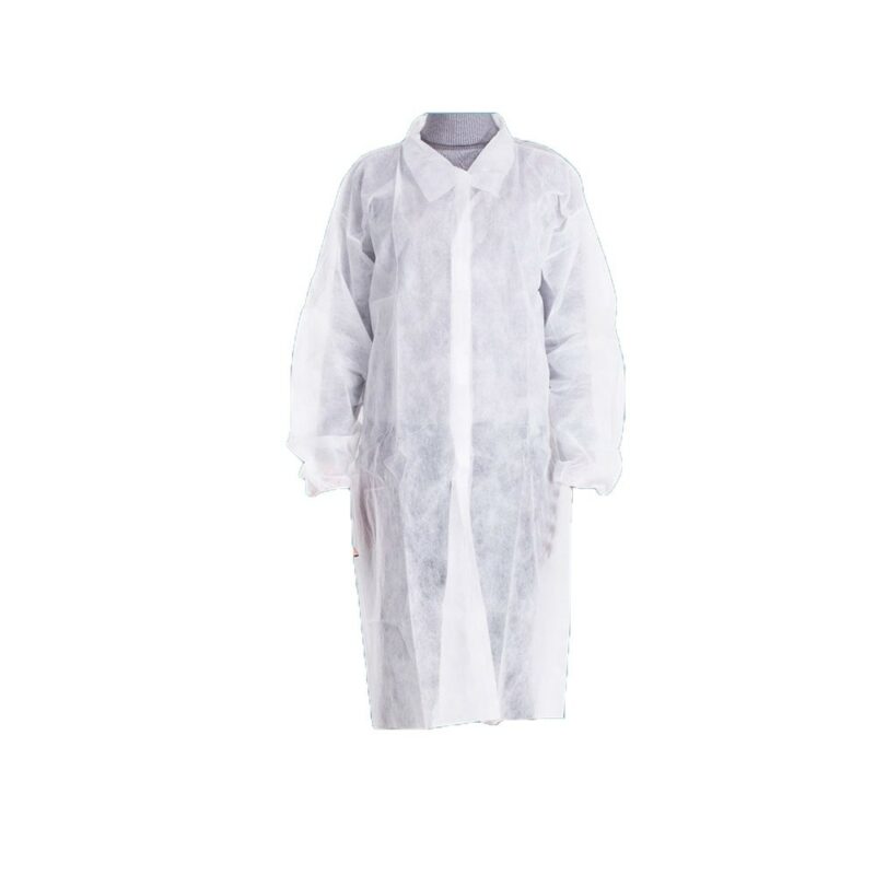 Blouse à usage unique en PP pour protection des ouvriers en chantier ou en industrie en Tunisie