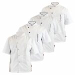 Uniforme de Cuisine à manches courtes