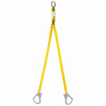 Longe double avec absorbeur ERGO SHOCK et mousquetons