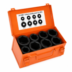 COFFRET CLE DOUIL IMPACT SERIE LONG 3/4" 8PCS 6 PANS ACEM