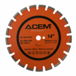 DISQUE DIAMANT ASPHALT/BETON/MATERIAUX 350X3.2X25.4/20 10LP ACEM