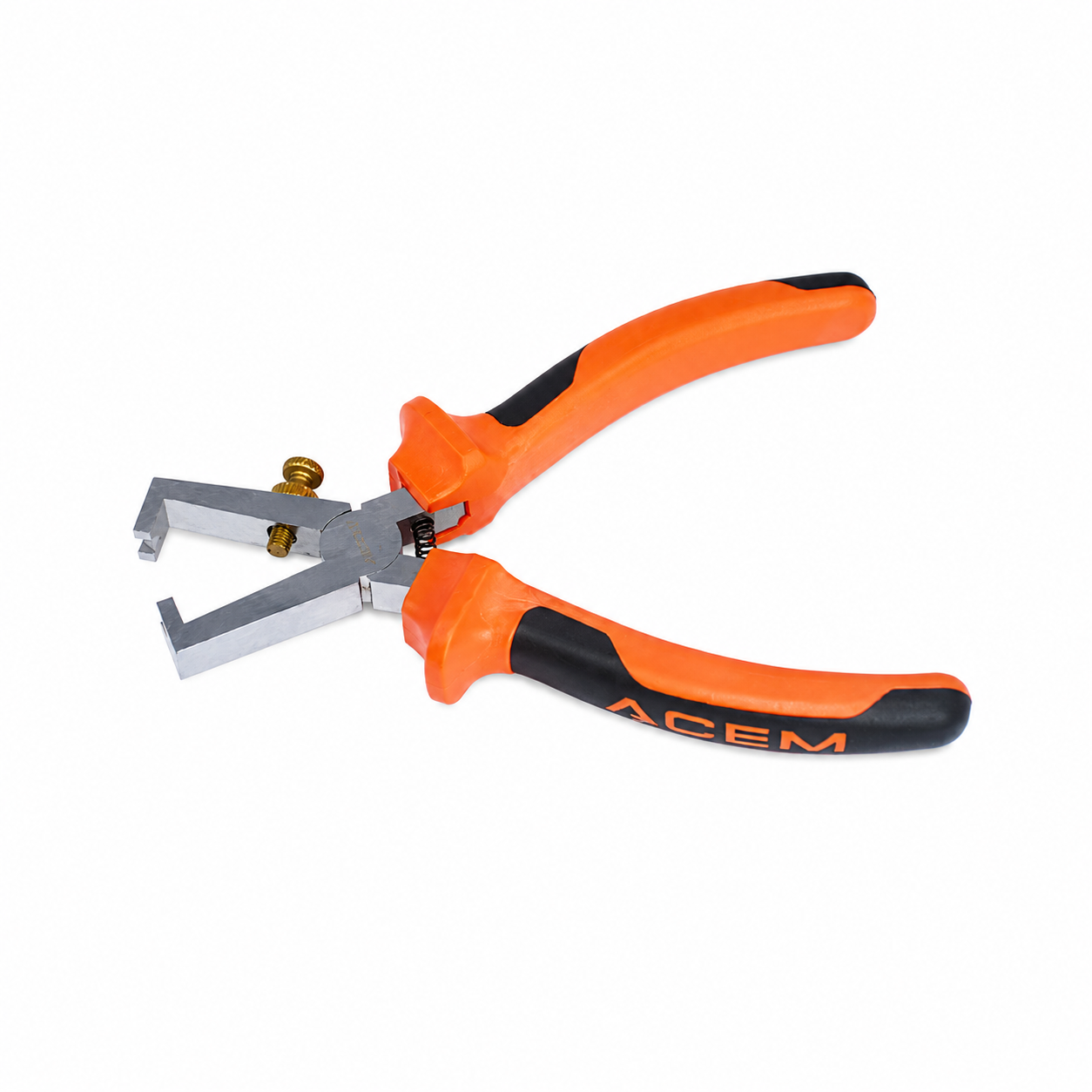 48187a9e-f53d-4916-a7a2-dbab077ba096 PINCE A DENUDER 160MM D.C ORANGE+NOIR ACEM – Image 1