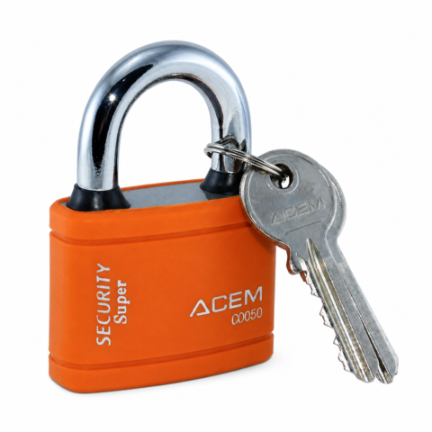 CADNAS BLOCUS+50 MM METALIQUE COUVET PLAST ORANGE CO050 ACEM