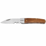 COUTEAU ÉLECTRICIEN 1 LAME Manche BOIS AVEC DENUDEE AC-001 ACEM