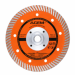 DISQUE DIAM DC-125/10TBF AVEC FLASQUE M 14 ACEM