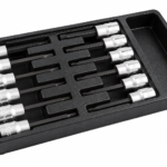 COFFRET CLE DOUIL MALE LONG 1/2" HEX TORX RUBE 12 PCS ACEM EXTRA