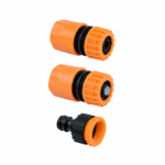 KIT DE 3 RACCORDS RAPIDE P TUYAU ARROSAGE 1/2" JR12 ACEM