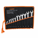 JEUX CLE A MIXTE DIN 3113 CR-V 12PCS 7A24 EN POCHETTE ACEM EXTRA