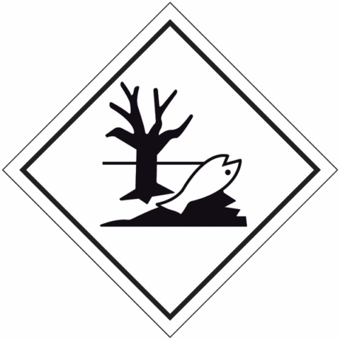 Plaque transport Dangereux pour environnement