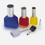 Twin cord end terminal