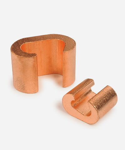 Copper compression clamp