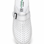 Sabot médical blanc perforé à boucle