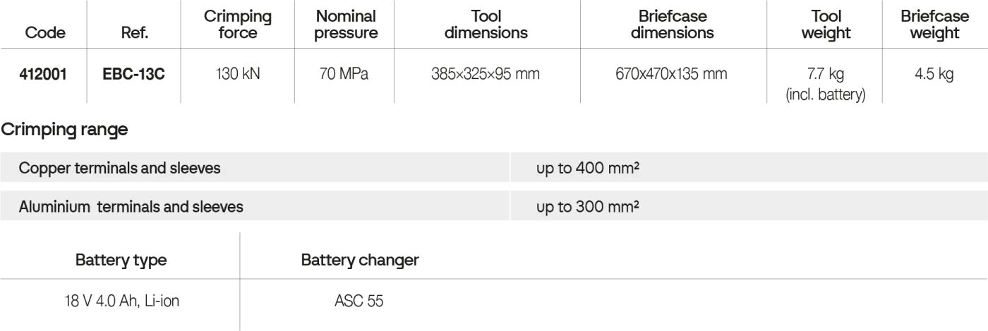 20202 EBC-13C Electrohydraulic tools – Image 2