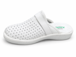Sabot médical blanc perforé à boucle – Image 2