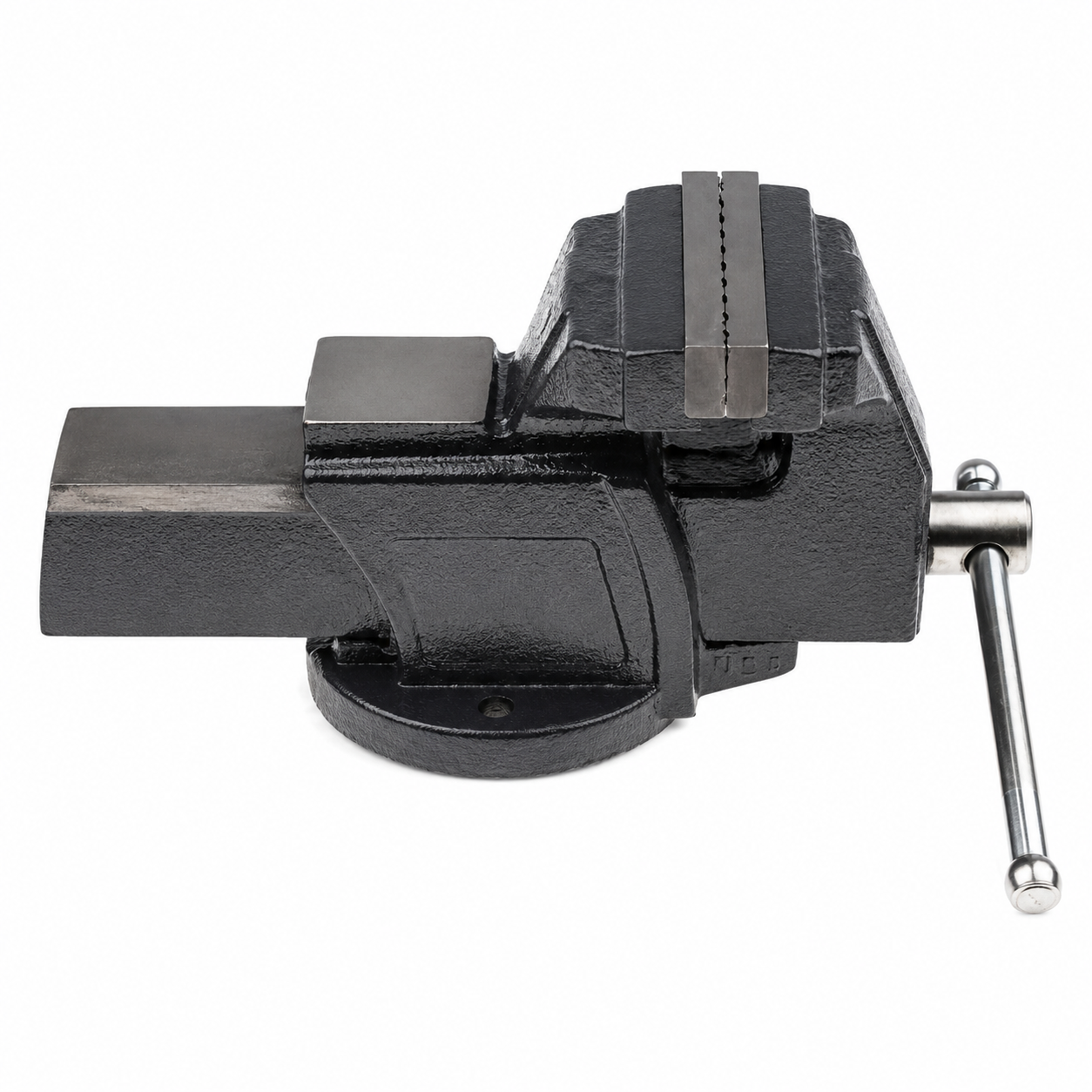 dbf7b60a-73bd-434c-b295-70d09dd9e228 Etau d'établi robuste pivotant noir – Image 1