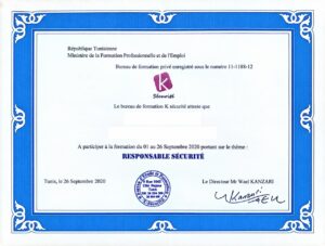 Responsable sécurité